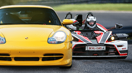 KTM X-BOW vs. Porsche 911 Carrera
